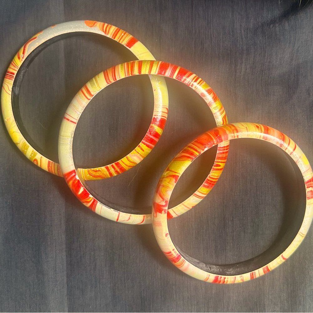 Wooden Bangle Bracelets